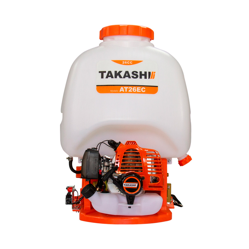 ASPERSOR FUMIGADOR DE MOCHILA MOTORIZADO TAKASHI 26CC AT26EC