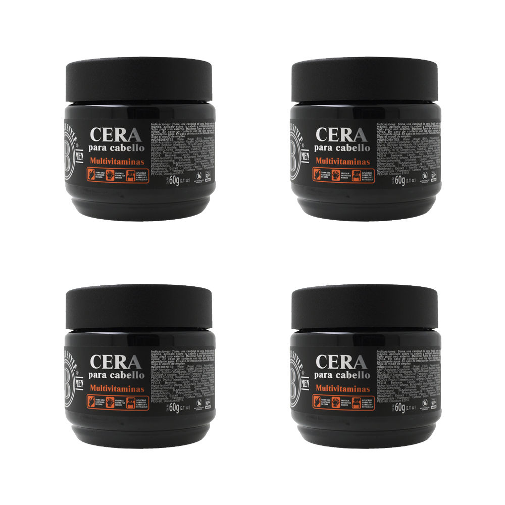 CERA PARA PEINAR 50GR BARBER STYLE (4PACK) CBS-50-P4