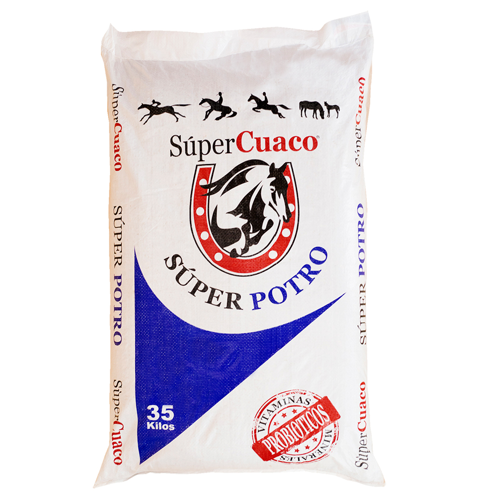 ALIMENTO PARA CABALLO SUPER POTRO 35KG SUPER CUACO CSP