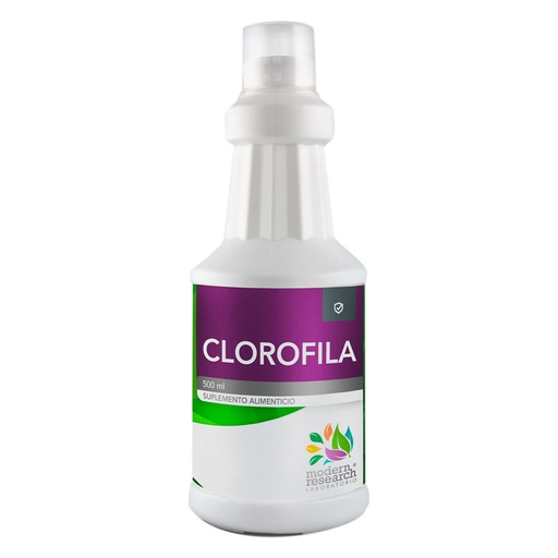 [B0887QSL4T] CLOROFILA LÍQUIDA MODERN RESEARCH 500MG CL500