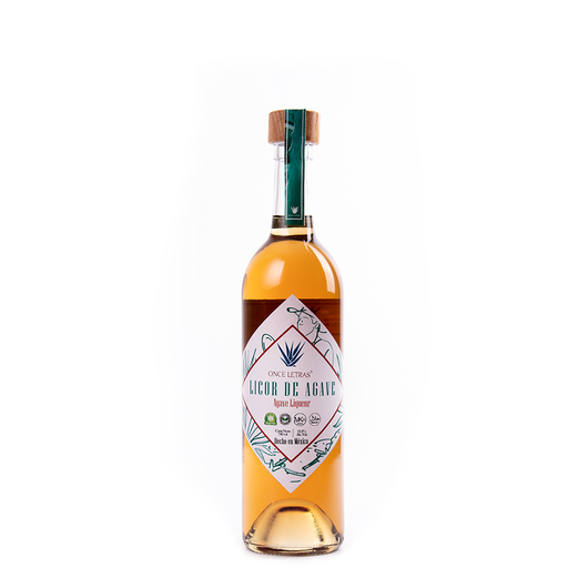 [B08YDLW9JK] LICOR DE AGAVE 750ML ONCE LETRAS