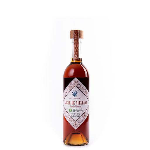 [B08YDRZ5V4] LICOR DE AVELLANA 750ML ONCE LETRAS