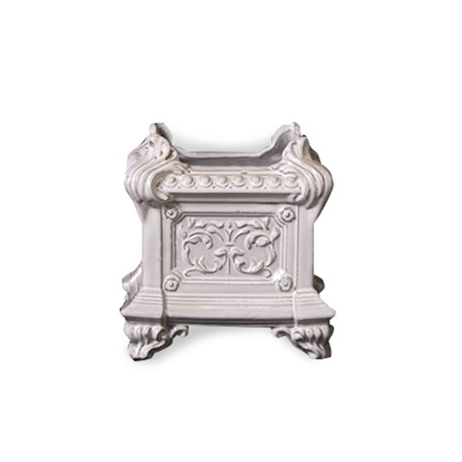 [B09T2KDSG5] BASE CUADRADA ANTIQUE 17CM TRINITATE