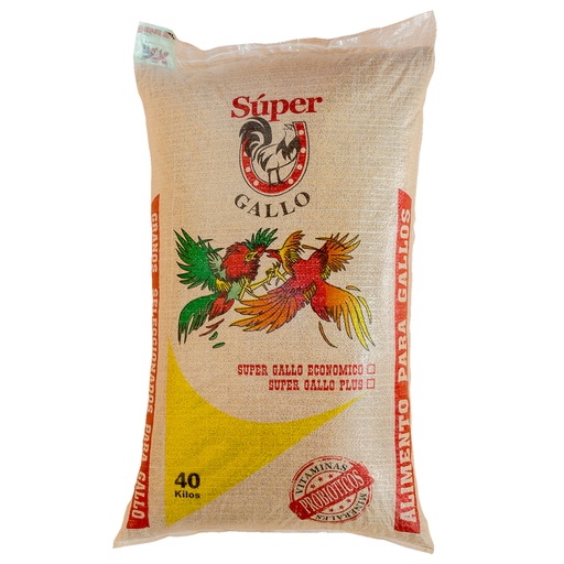 [B08FM9M4XW] ALIMENTO PARA GALLO SUPER  CRECIMIENTO Y DESARROLLO 40KG SUPER CUACO GSC40