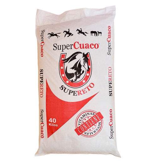 [B08FLZSDZN] ALIMENTO PARA CABALLO RETO 40KG SUPER CUACO CR