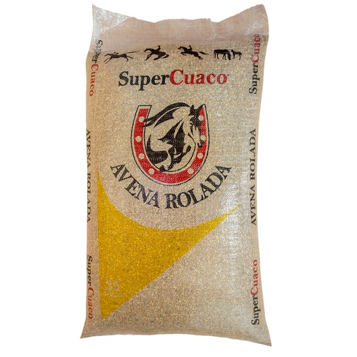 [B08FM5JVTD] ALIMENTO PARA CABALLO AVENA  ROLADA IMP. 35KG SUPER CUACO ARI